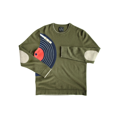 Put the Needle on the Record Sweater