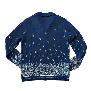 Cashmere Bandana Cardigan