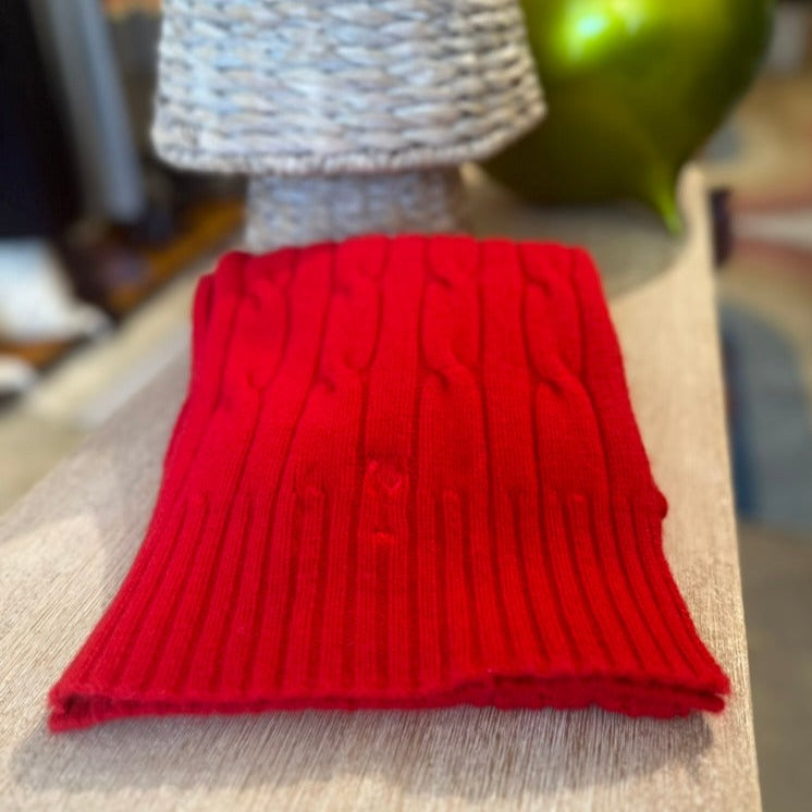 Hommard Cable Knit Scarf