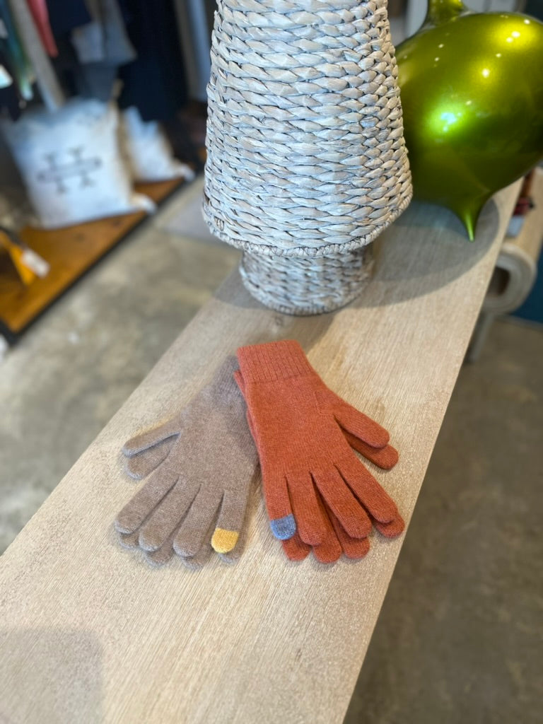 Cashmere Knit Gloves